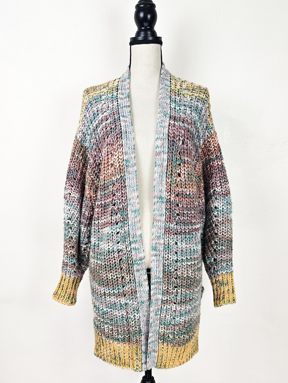 EUC Free People Dreaming Again Cardigan, Mountain Breeze